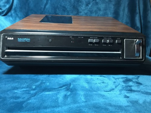 RCA SelectaVision CED Video Disc Player Model SGT 101 Parts or Repair