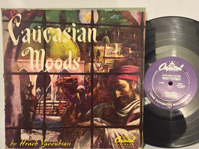 Hrach Yacoubian Caucasian Moods VG+ CAPITOL 10" exotica ...
