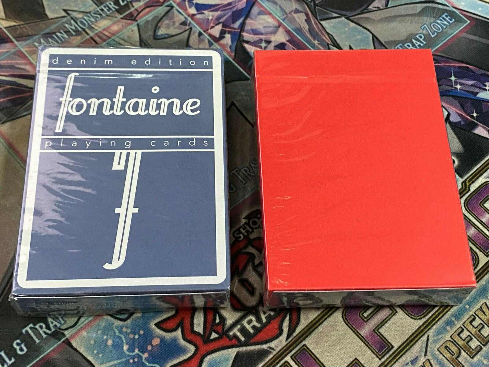 トランプ fontaine set RARE Fontaine Playing Cards SET Chocolate, Wine, Halloween