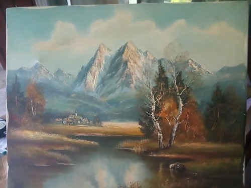 Heinz Ross Original Oil Painting | eBay