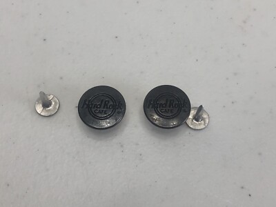 Vintage Hard Rock Cafe Jean Button Replacement Rivet Lot Of 2 Parts