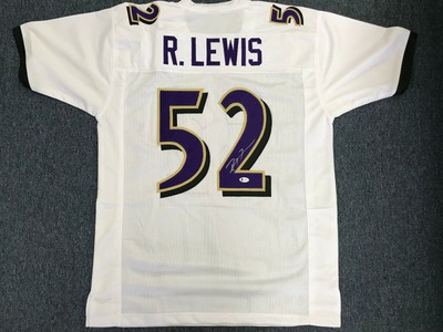ray lewis signed jersey