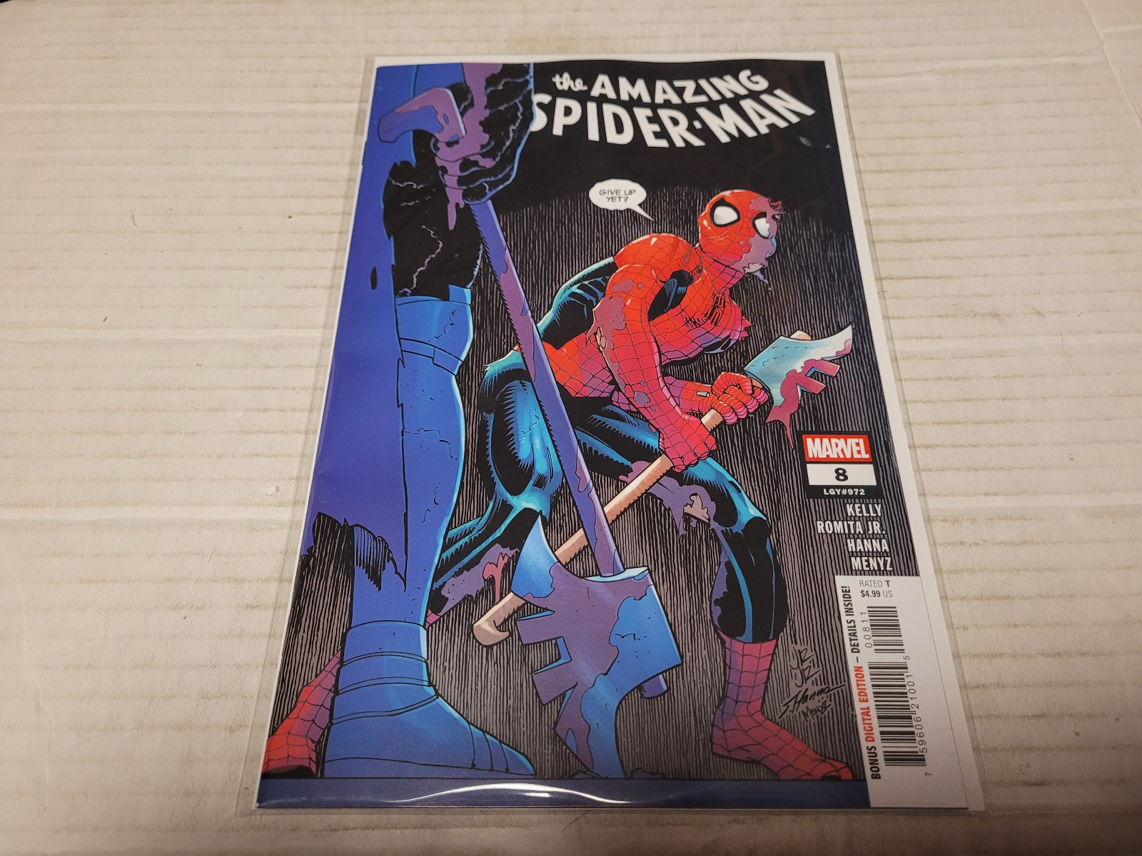 Amazing Spider-Man # 8 (LGY 972) (2025, Marvel) 1st Print