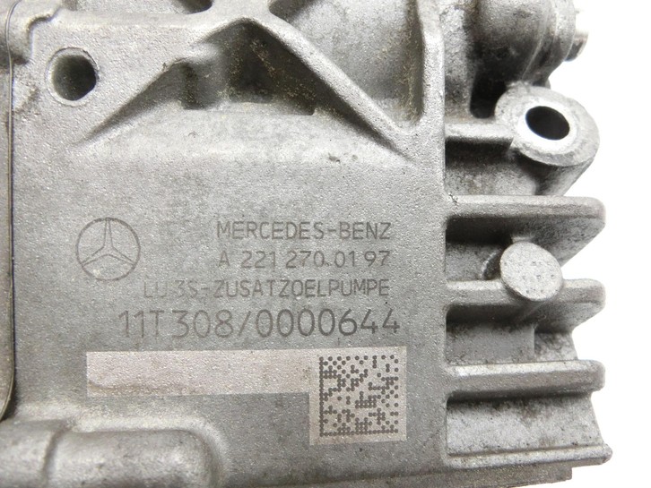 Mercedes E500 W212 09-13 4,7 300KW 278922 Ölpumpe Zusatzölpumpe für Getriebe Mercedes E500 W212 09-13 06.12.2011... Vorschau 6