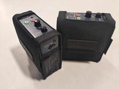 2x Datavideo ITC-100SL Intercom Beltpack - With Case
