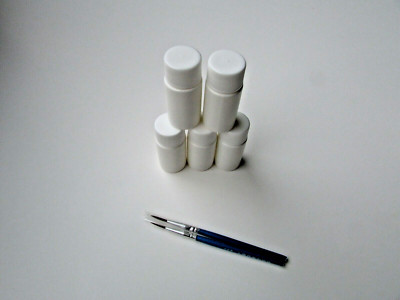 Touch Up Paint Kit For Nissan QAB White Tri Color 1/2 Oz Color + 1/2oz Pearl