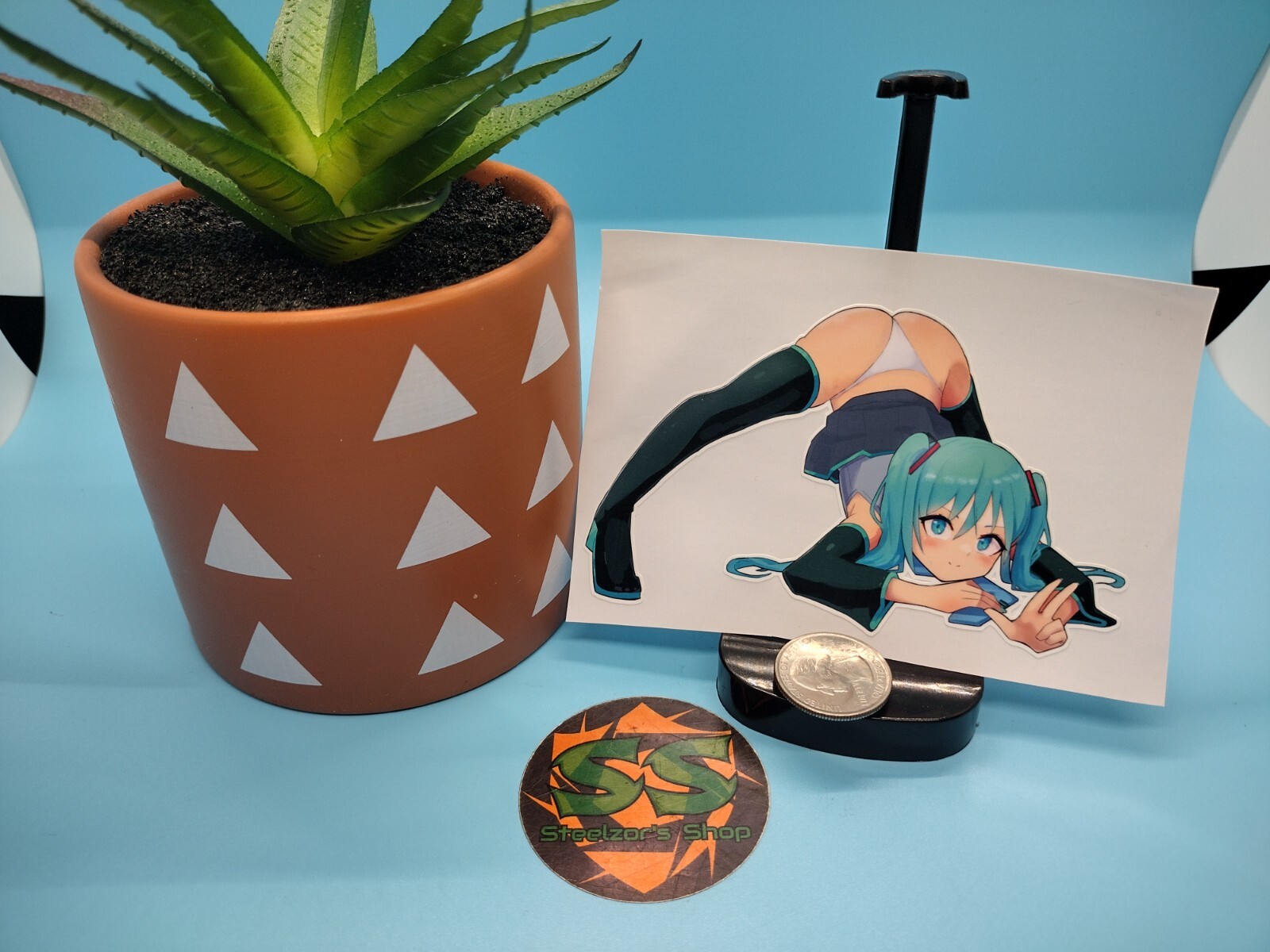 Vocaloid - Hatsune Miku (Jack-O Pose) - Waterproof Anime