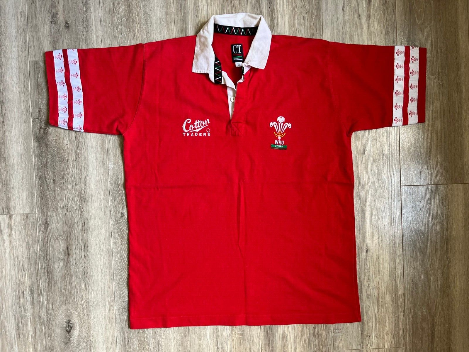 Wales Rugby Shirt Cotton Traders 1994/1995 Jersey Vintage