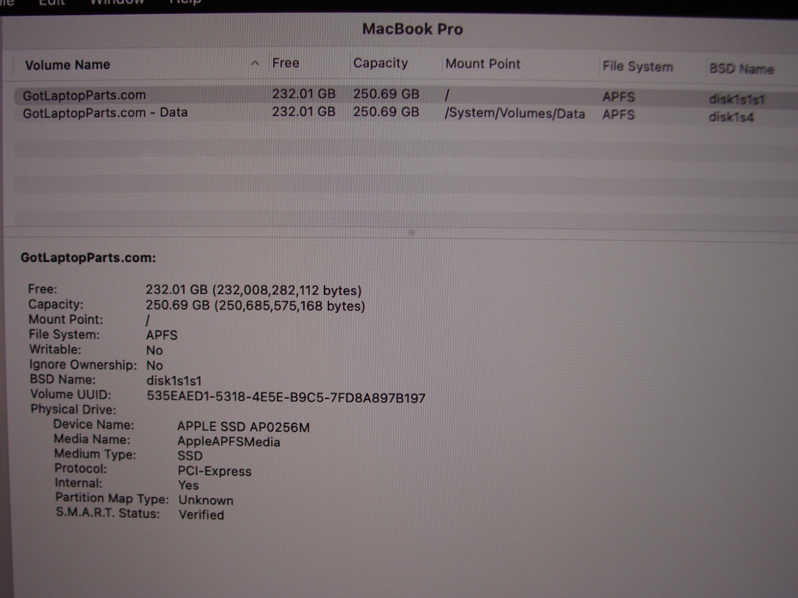 Apple MacBook Pro 15" 2018 i7-8750H 16GB 256GB SSD Radeon Pro 555X - Thumbnail 22