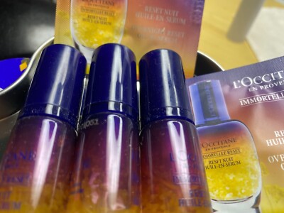 L'Occitane Immortelle Overnight Reset Oil Serum 5 pcs Set