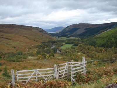 Photo 6x4 Glimpse of Loch Broom Sidhean na Sru00f2ine Vantage point and  c2011