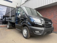 NEW Ford Transit Leader 350 L2 Tipper TRW 2.0L EB 130PS RWD 6 Spd Agate Black
