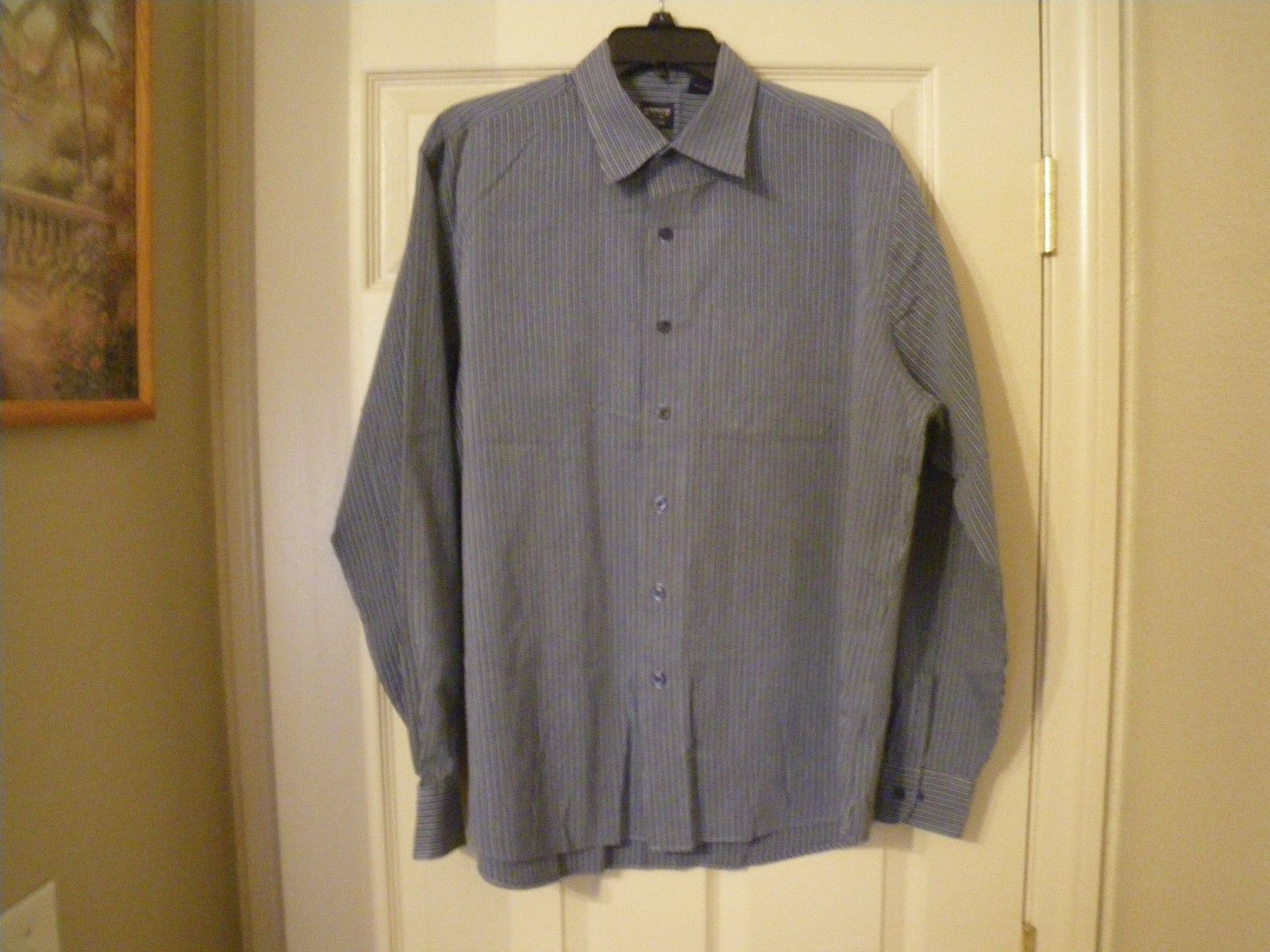 Arrow Striped Casual Button-Down Shirts for Men