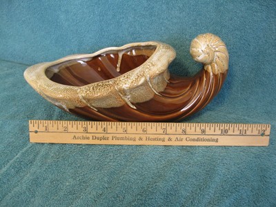 Ceramic Cornucopia Pot (item# S559)