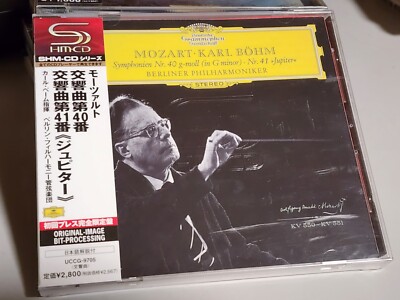 Mozart - Karl Bohm Symphony 40 G Minor 41 Jupiter Berliner Philharmoniker N