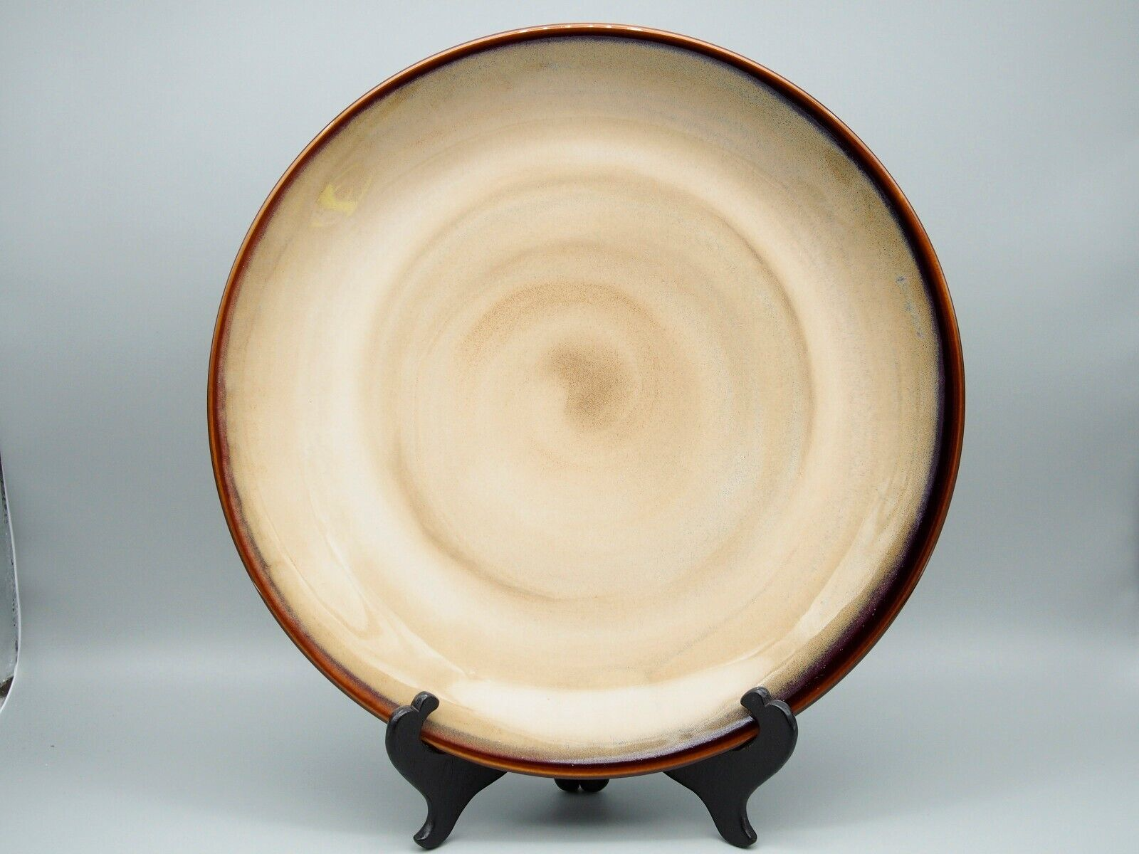 Sango Nova Brown #4933 Earthenware Dinner Plate