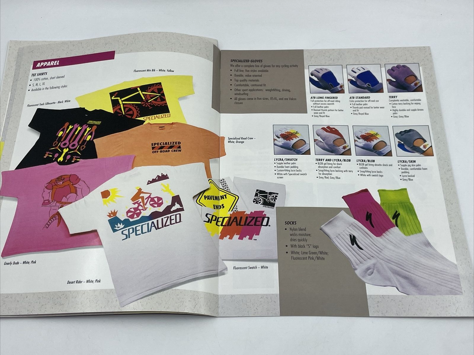 Vintage 1990 SPECIALIZED Bicycles & Accessory Catalog Set MTB Road Components