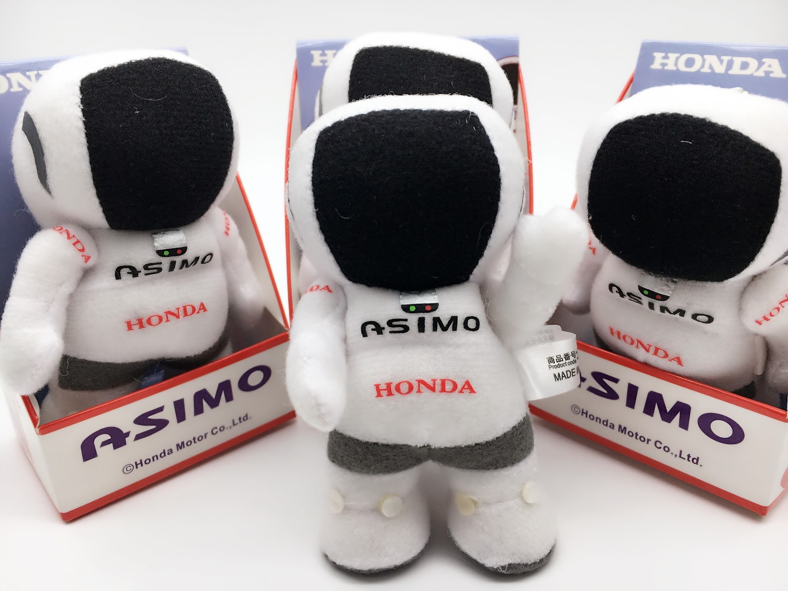 JDM HONDA ASIMO 10CM ROBOT KEYCHAIN PLUSH DOLL ACCORD CIVIC