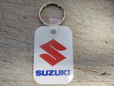 Motorcycle Keychain Key Chain Suzuki Retro Vintage Style QTY1