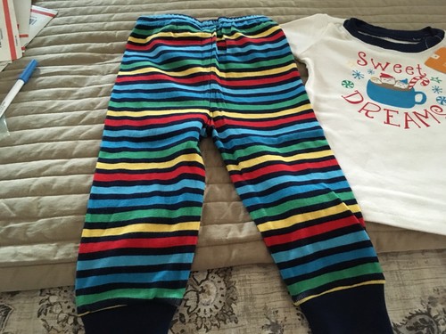 NEW GYMBOREE Gymmies Pajamas Holiday Christmas Unisex Boys Girls 12-18 Months