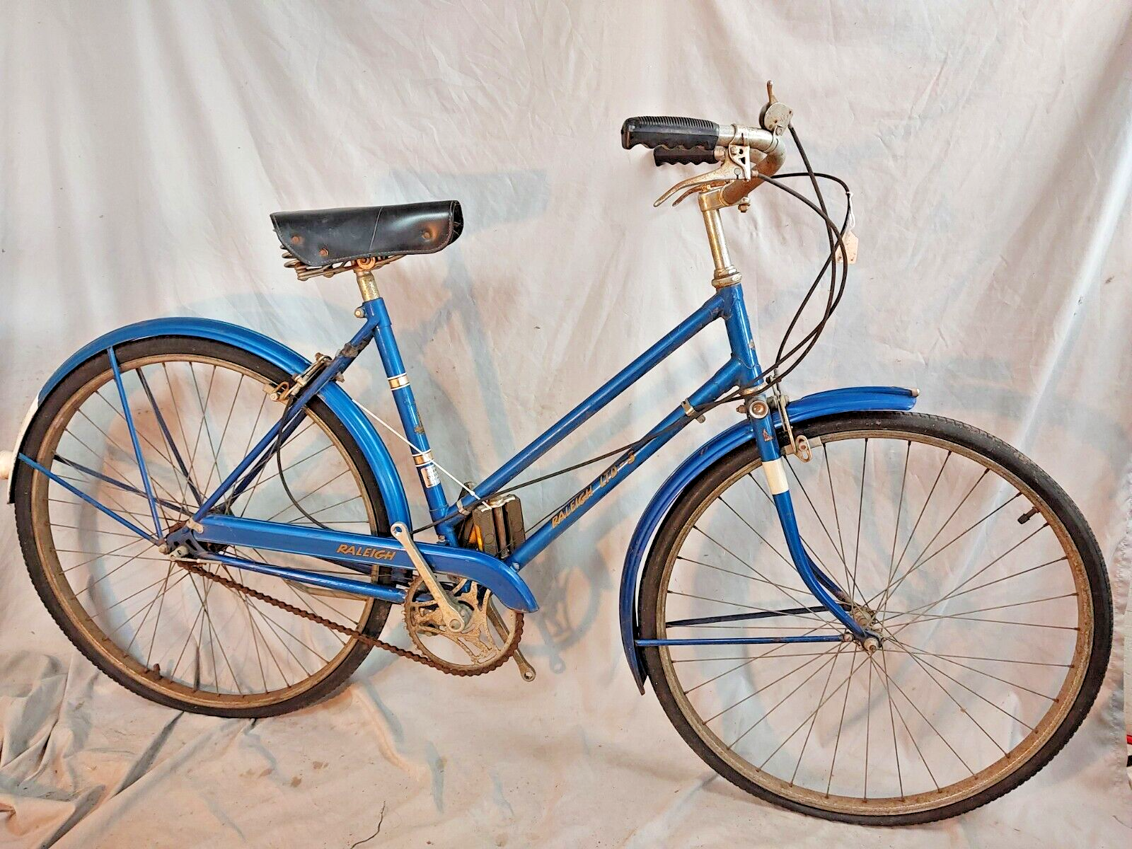 1965 Raleigh LTD-3 Vintage Cruiser Bike 51cm Small 3 Speed