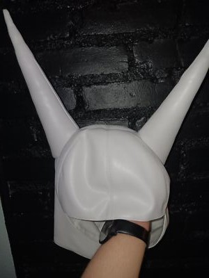 Opium Playboi Carti White Devil Horns Dunce Cap Hat (Ecco2k