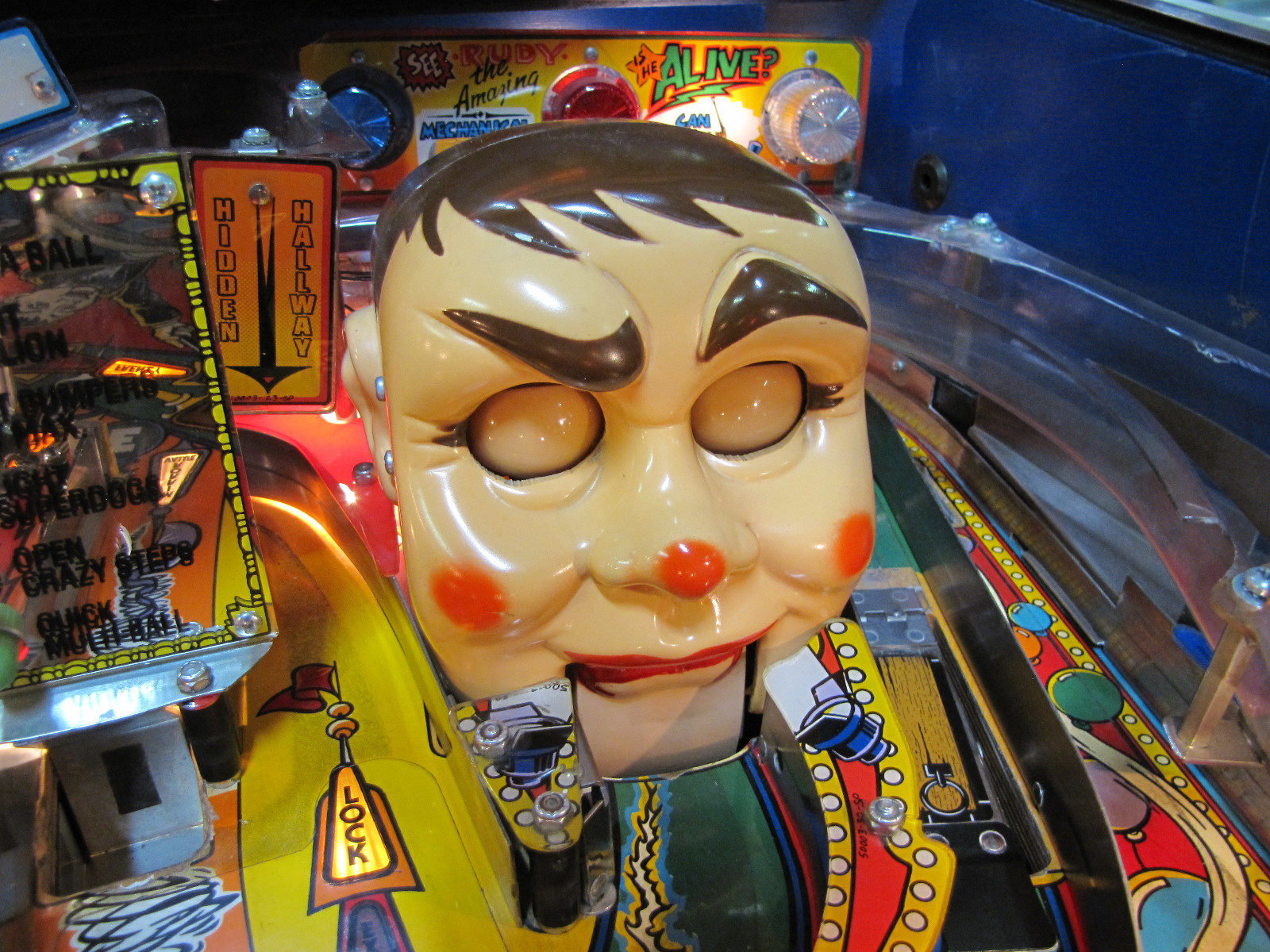 Funhouse Pinball Machine Williams Coin Op Arcade Pat Lawlor