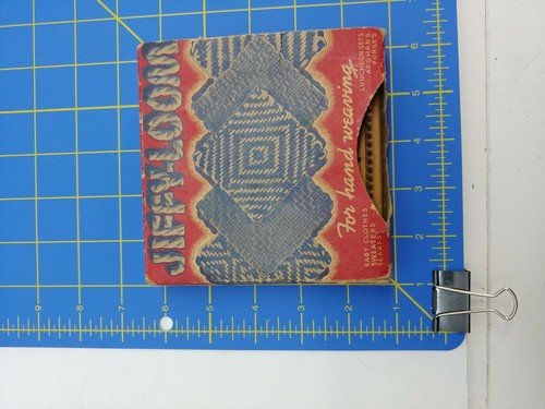 VINTAGE JIFFY-LOOM for Hand Weaving manufactured by Calcraft Company