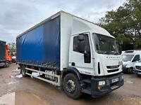 Iveco Eurocargo 180E25 2015 65 18 ton curtain side truck manual 