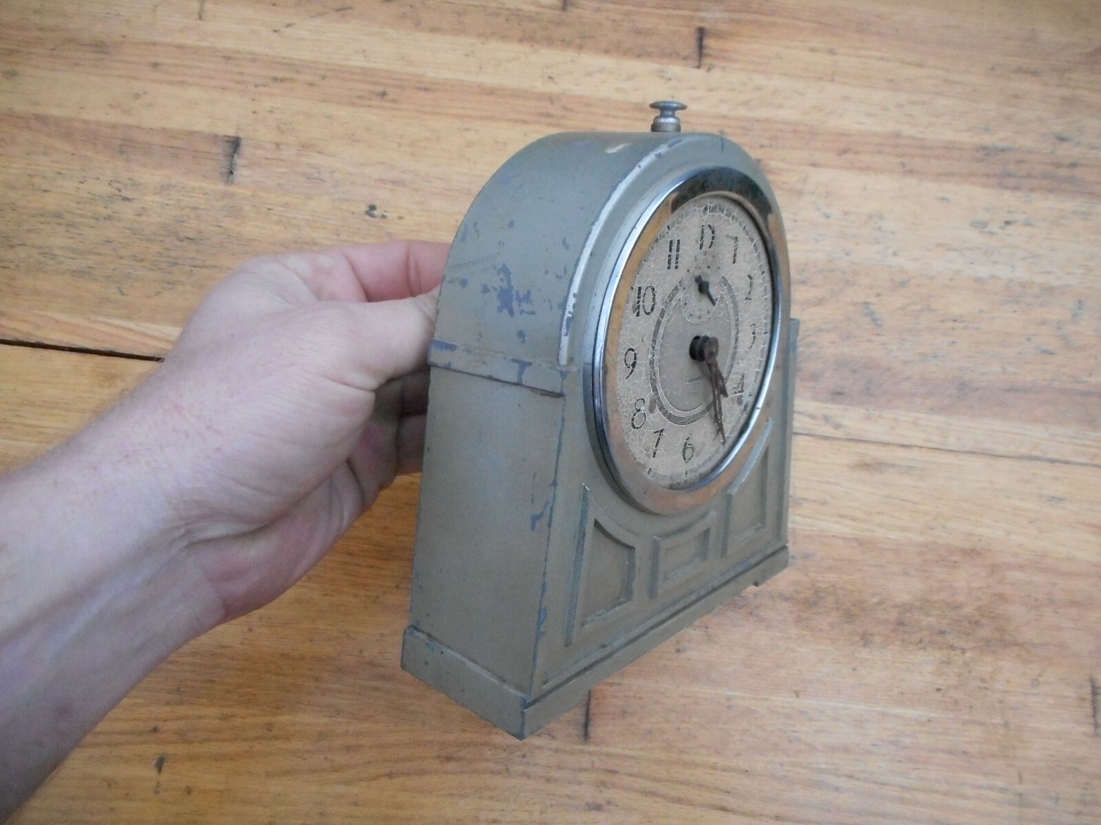 Vintage Corona Made in U.S.A. Alarm Clock For Parts or Repair