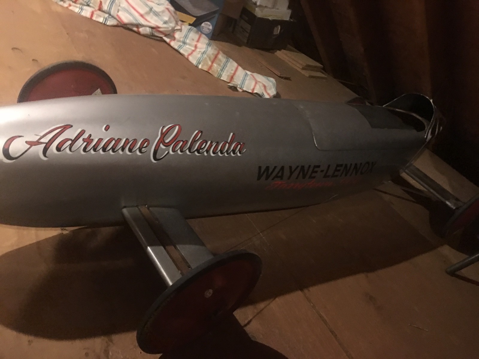 vintage soap box derby car