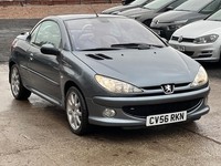 2006 Peugeot 206 CC 1.6 16v Allure 2dr CONVERTIBLE Petrol Manual