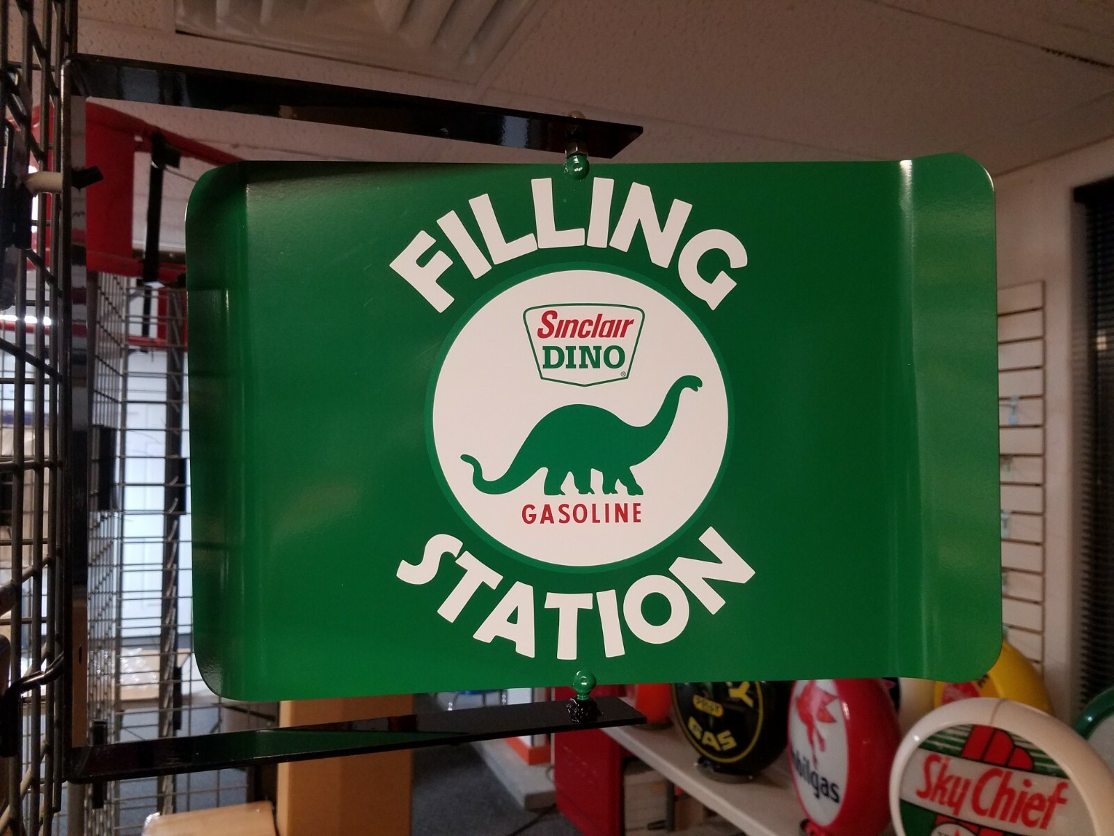 シンクレア 看板 Sinclair DINO ビンテージ 76cm 世田谷ベース シンクレア 看板 Sinclair DINO ビンテージ 76cm 世田谷ベース