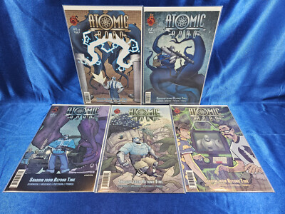 Atomic Robo Volume 3 Shadow From Beyond Time #1,2,3,4,5 Red 5 Set Powell 1-5