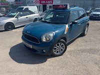 2011 61 MINI COUNTRYMAN 1.6 ONE IN PASTIL BLUE.FULL SH.2 KEYS.GREAT COLOUR .