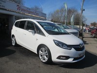 2017 Vauxhall Zafira 1.4T SRi Nav 5dr MPV PETROL Manual
