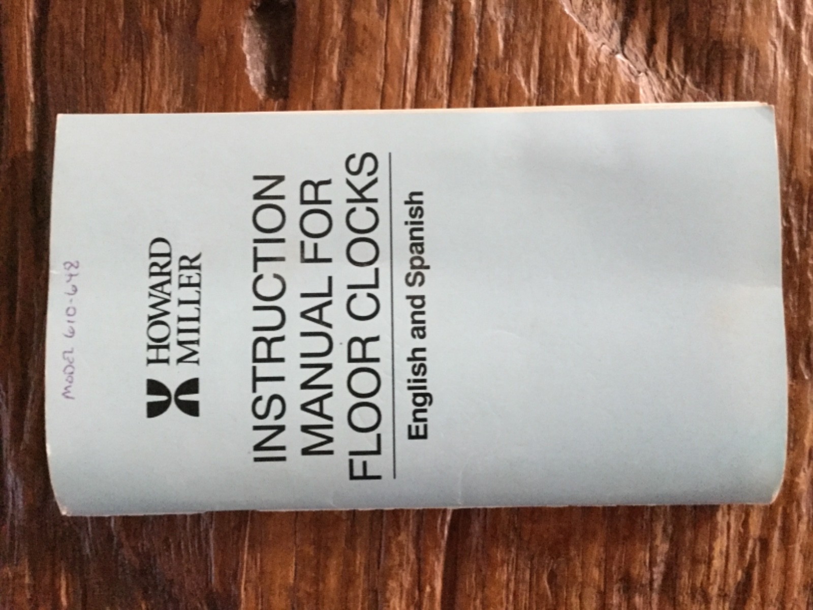 Howard Miller Grandfather Clock Presidential Collection Model 610-648. 1 owner.