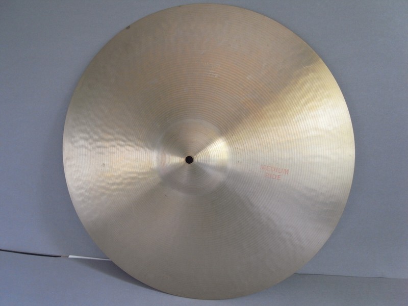 Vintage Paiste Formula 602 Red Stamp Becken Cymbal Medium Ride 20