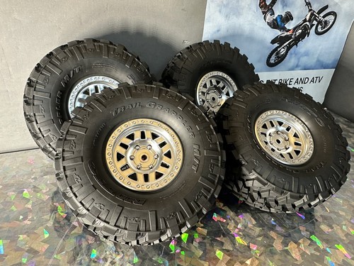 アキシャル　SCX10〜ⅲ純正1.9タイヤホイールセット　まとめて3点セット アキシャル SCX10〜ⅲ純正1.9タイヤホイールセット まとめて3点