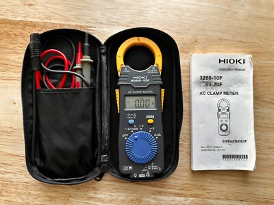 Hioki 3280-10F Clamp Meter Hitester 1000A AC Cat III 300V Tester Meter