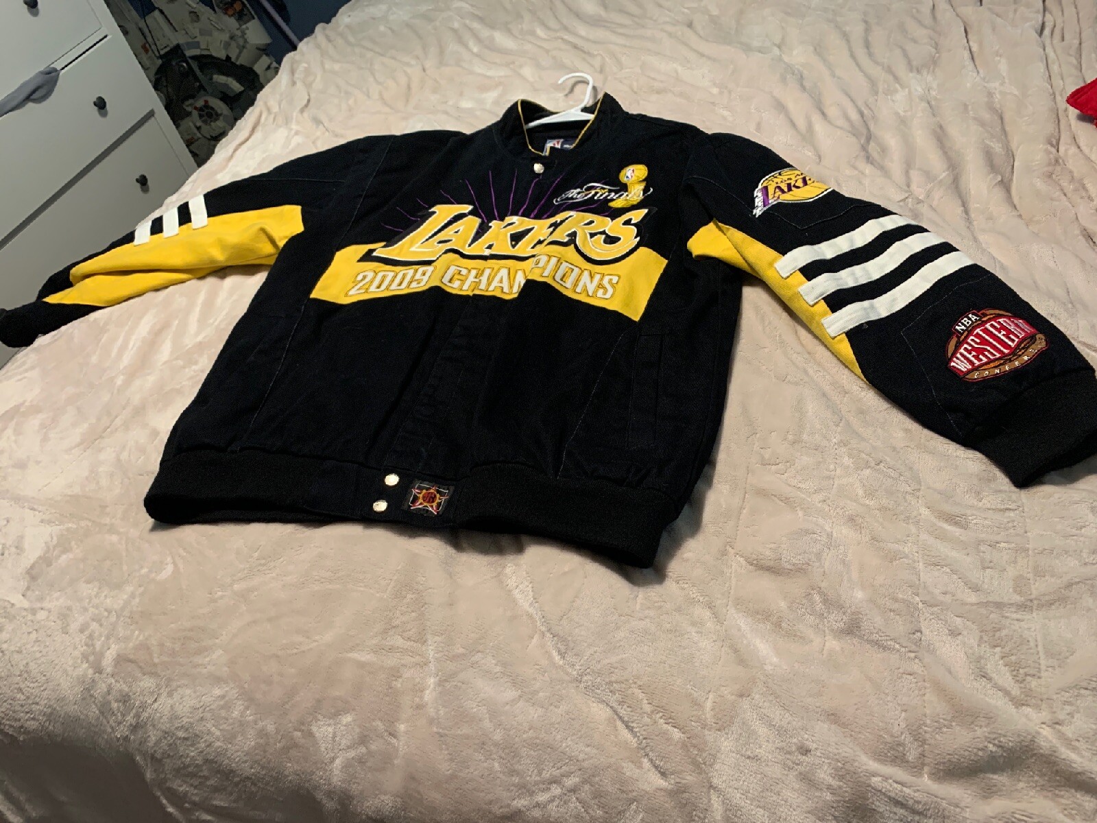 jh design lakers jacket