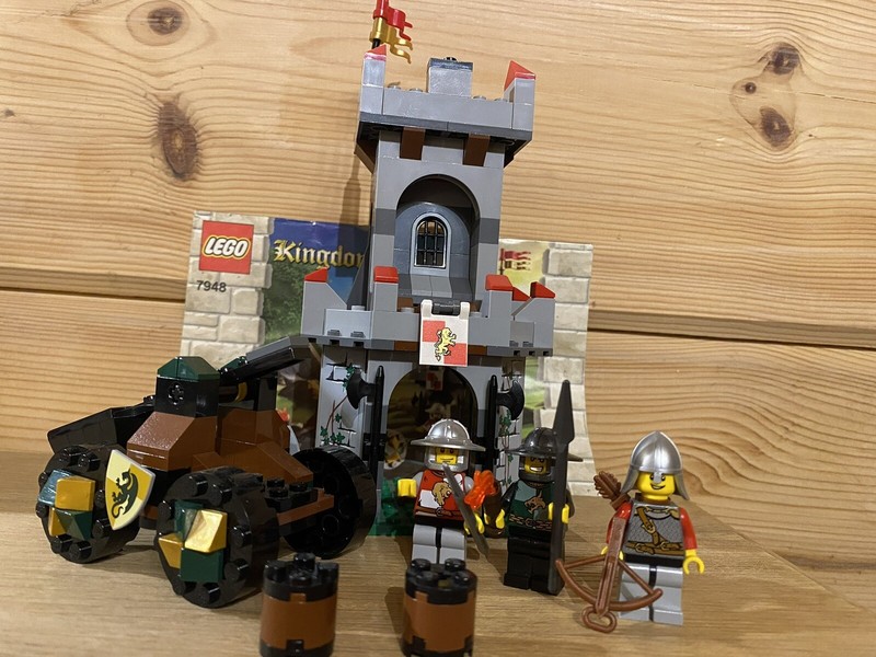 Lego Kingdoms 7948 Angriff Auf Den AuÃEnposten 100% VollstÃ¤Ndig Mit Oba