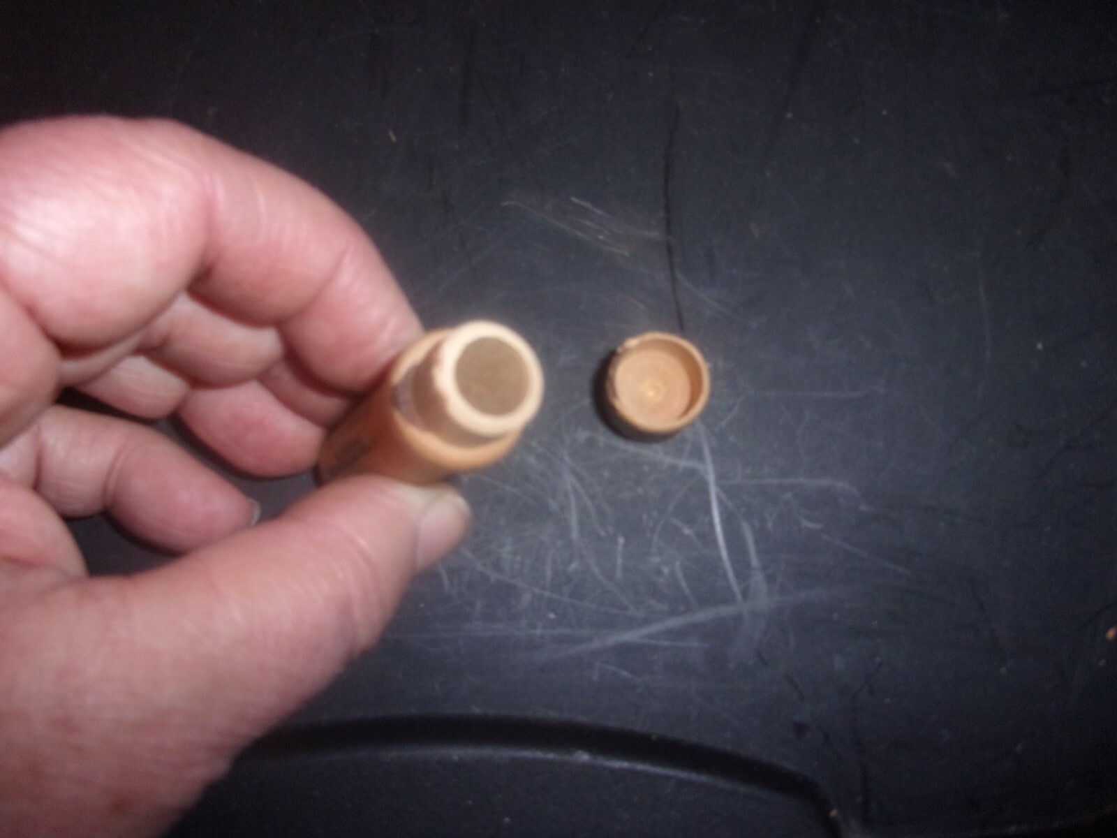 vintage Wooden Boye Needle holder