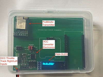 ProMiniAir Transmitter for Airwire, Tam Valley Depot, etc - DCC Throttle Version