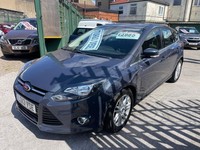 2013 Ford Focus 1.6 TDCi 115 Titanium 5dr HATCHBACK Diesel Manual