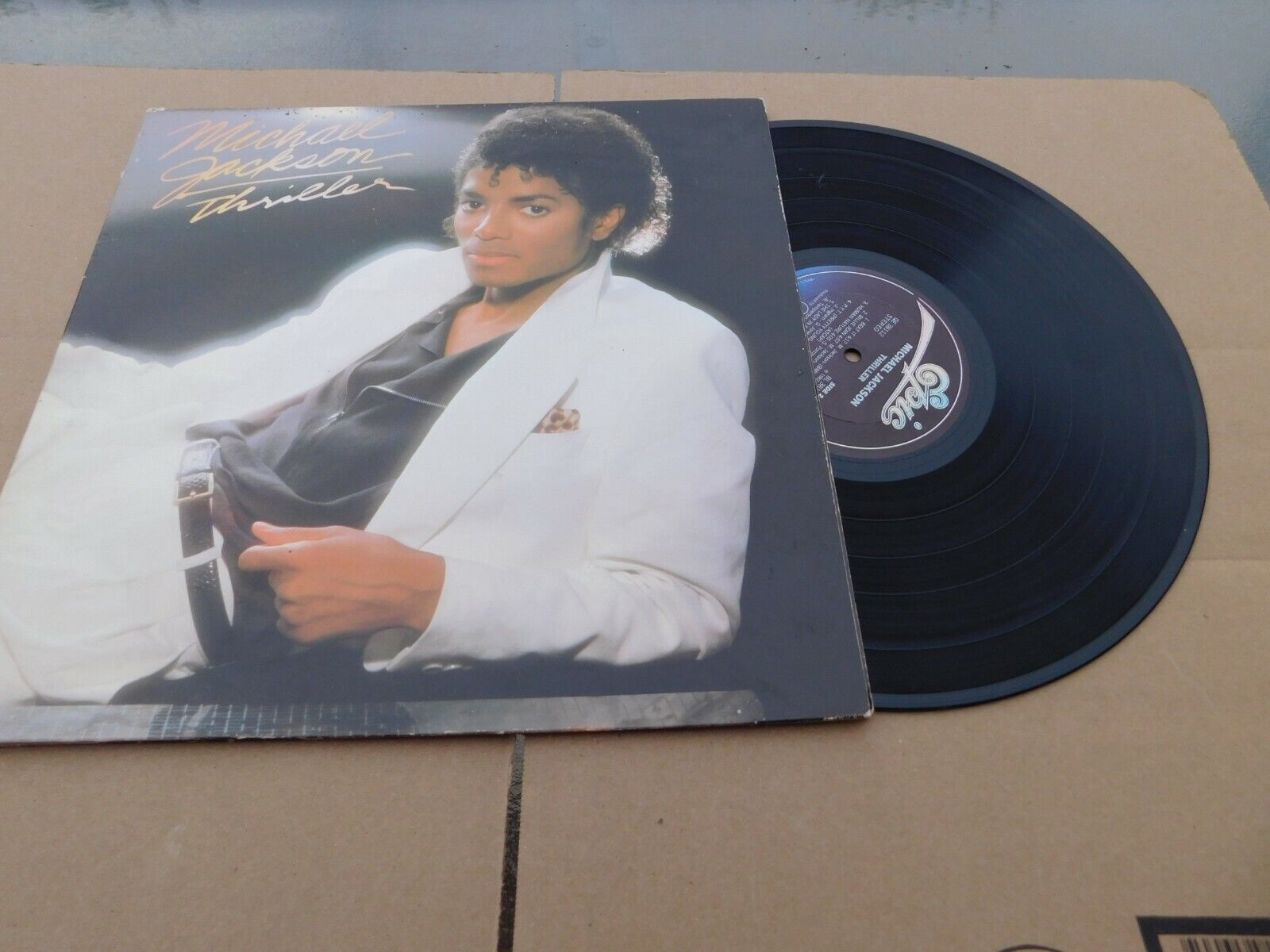 Michael Jackson Thriller Vinyl LP Record