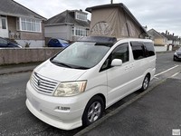 2005 Toyota Alphard 4 Berth 5 Belt Pop Top Automatic Motorhome for sale