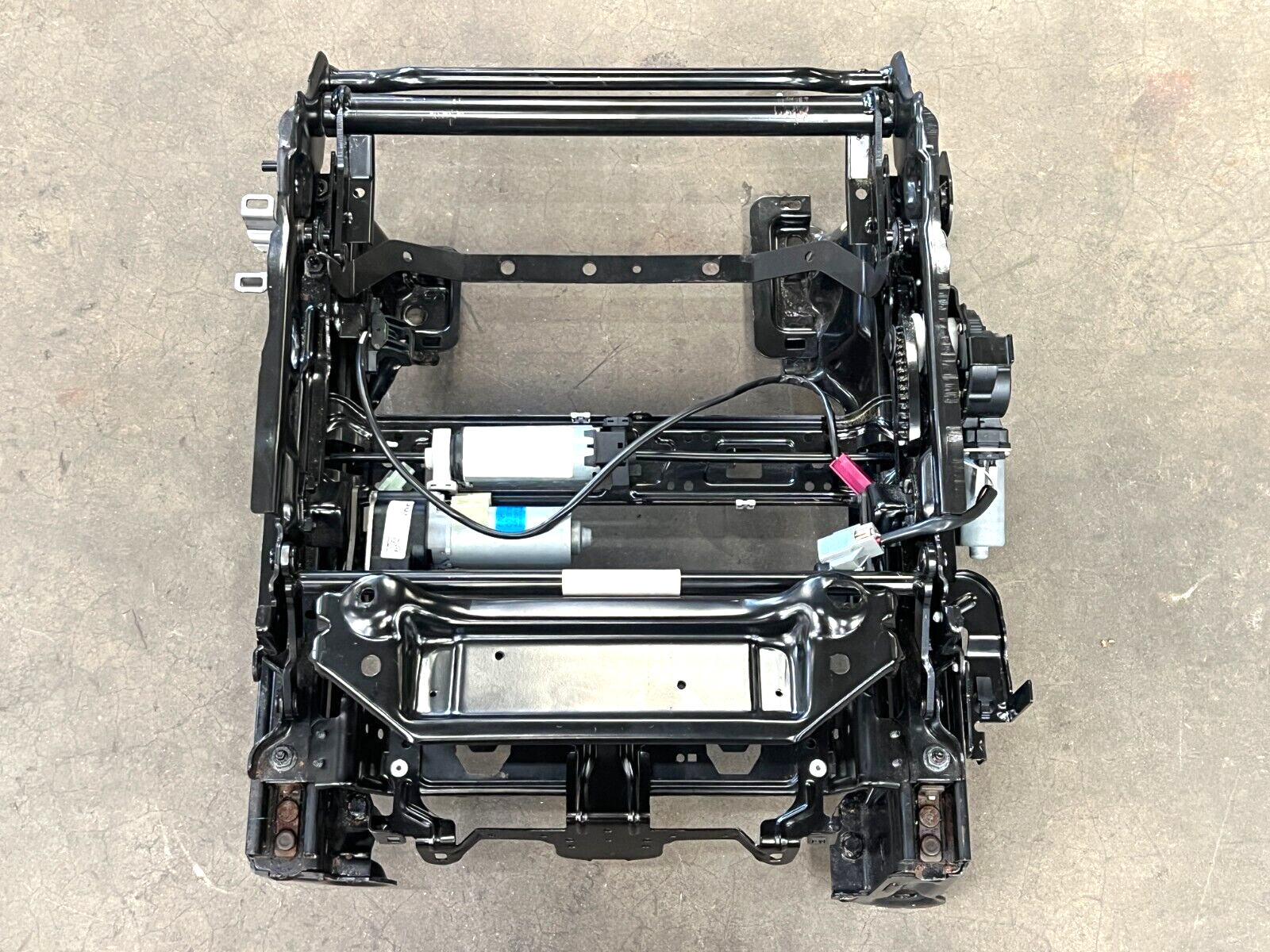 ⭐2006-2009 RANGE ROVER FRONT RIGHT PASS SEAT TRACKS RAILS & MOTOR OEM LOT2496