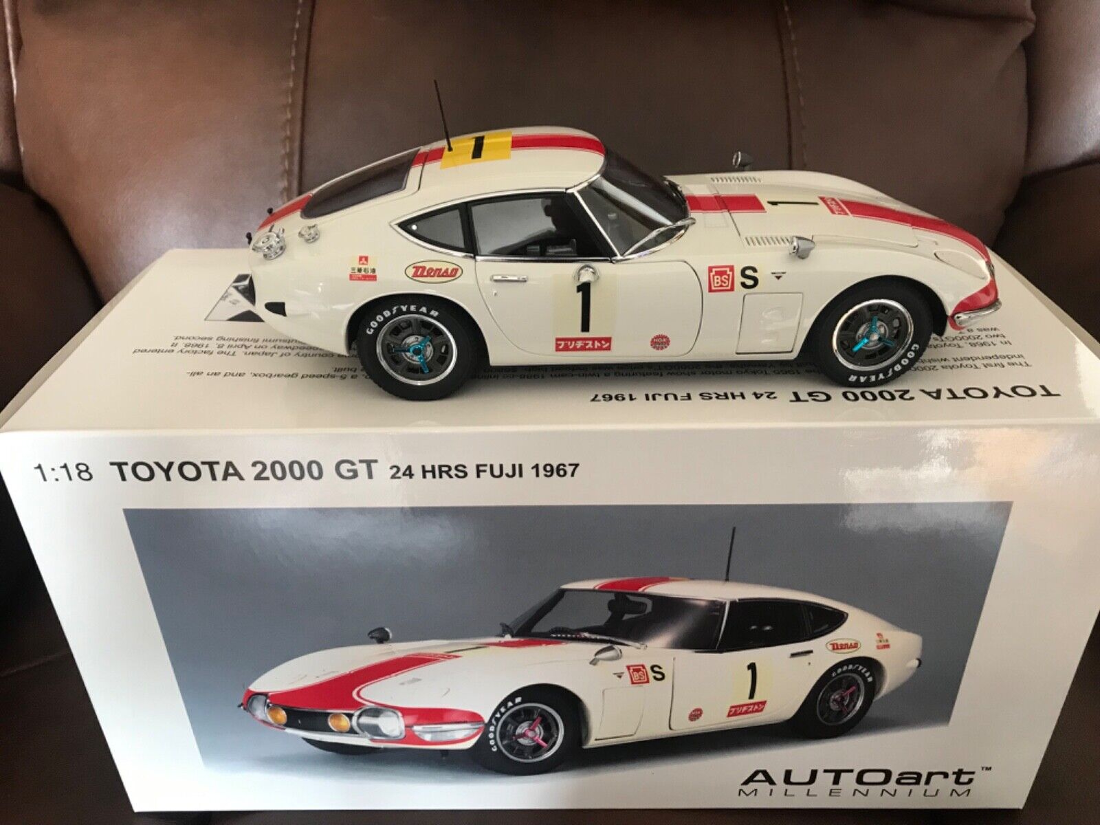 AUTOART 1/18 TOYOTA 2000 GT 24 HRS FUJI 1967 #1 86715 | eBay AUTOART 1/18 TOYOTA 2000 GT 24 HRS FUJI 1967 #1 86715 | eBay