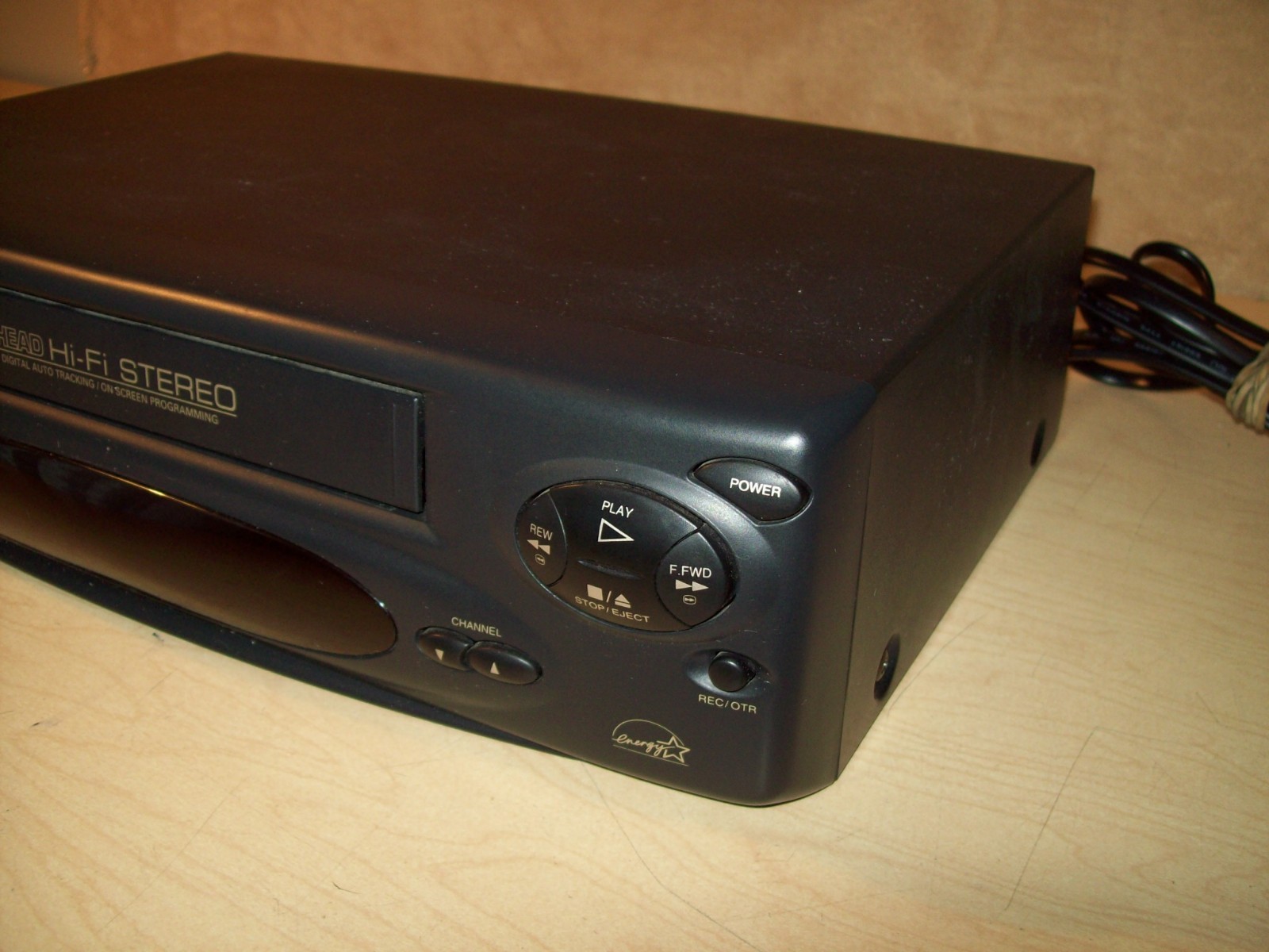 Memorex~4 Head~VCR~VHS Player~Tested~Works~MVR4040A